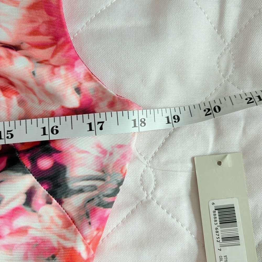 Eliza J Pink Floral Fit and Flare Dress - Picture 9 of 11